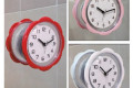 꽃모양-(욕실)방수 시계