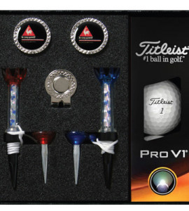 타이틀리스트 Pro V1 골프용품세트(실버)