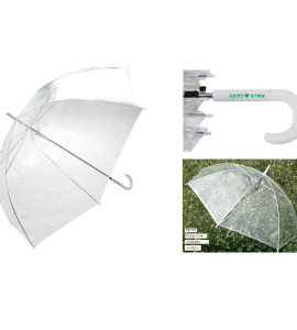 투명 흰색  비닐우산
