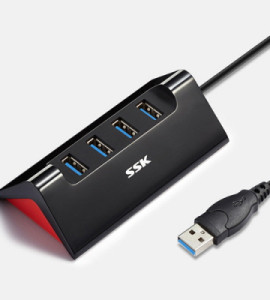 아트텍 USB 3.0 4포트 인터페이스 허브 CA265