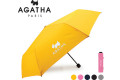 아가타 솔리드 3단 수동 우산